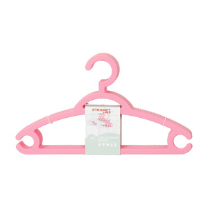 Straight Line Cloth Hanger 686364 6pcs Assorted Colors