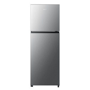 Hisense Top Mount Double Door Refrigerator, 320L Net Capacity, Stainless Steel, RT418N4ASU1