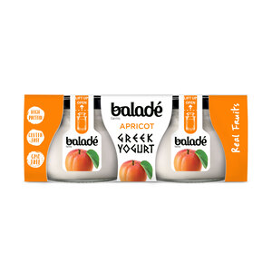 Balade Apricot Greek Yogurt Value Pack 2 x 100 g