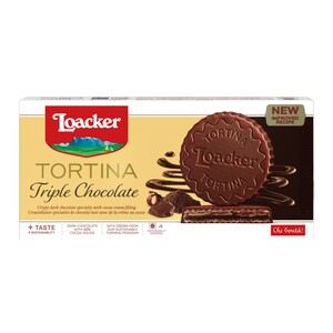 Loacker Tortina Triple Dark 125 g