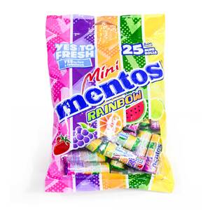 Mentos Mini Assorted Fruit Candies 250 g