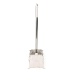 Smart Klean Toilet Brush With Holder, White, 716-7203