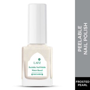 Lafz Peelable Nail Polish, 11 ml, Frosted Pearl
