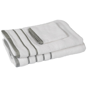 Homewell Bath Towel 3pcs Set White