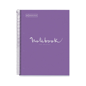 Miquelrius Spiral Notebook A4 80 Sheet M2926 Assorted