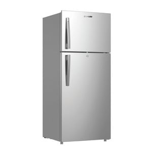 Nikai Double Door Refrigerator, 413L Net Capacity, Silver, NRF601F