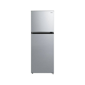 Midea Double Door Refrigerator, 236L, Dark Silver, MDRT346MTE50D