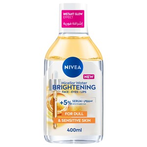 Nivea Micellar Water Brightening With 5% Serum Amino Acid Complex 400 ml