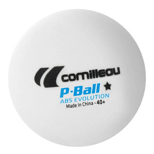 Cornilleau P-Ball ABS Evolution Balls, 1 Star, 6 pcs, White, 508