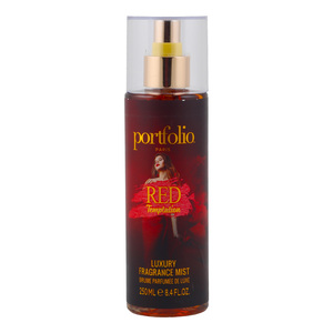 Portfolio Body Mist Women Red Temptation 250 ml