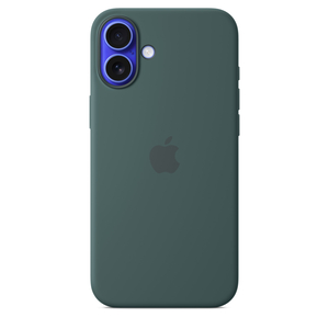 Apple iPhone 16 Plus Silicone Case with MagSafe, Lake Green, MYYH3ZM/A