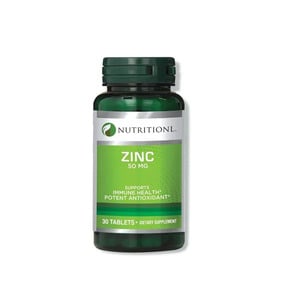 Nutritionl Zinc 50mg 30pcs