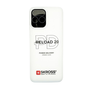 Skross Reload 20 PD Power Bank, 20000 mAh, White, 1400138