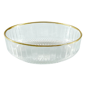 Glascom Decorative Glass Bowl, 12 cm, Clear, ELEN006
