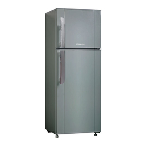 Nikai Double Door Refrigerator, 200 L, Silver, NRF280DN3S