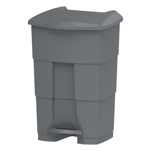 Cosmoplast Pedal Waste Bin, 70 L, Grey, IFHHXX329