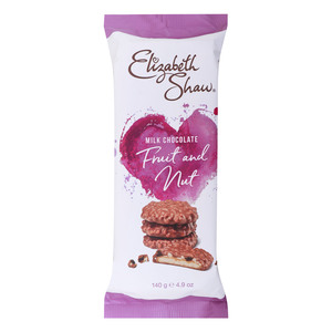 Elizabeth Shaw Milk Chocolate Fruit & Nut Biscuits 140 g