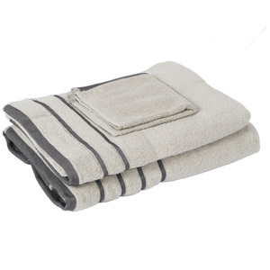 Homewell Bath Towel 3pcs Set Beige