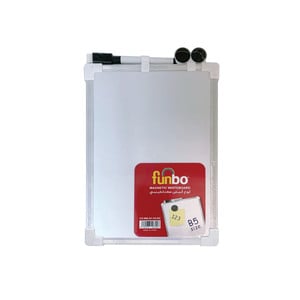 Funbo Double Saided Magnetic Whiteboard AFDS B5 (25cm x 17cm)