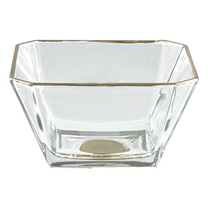 Glascom Decorative Bowl, Clear, KAREN01