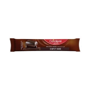 Canderel 0% Added Sugar Simply Dark Chocolate 30 g