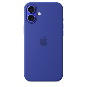 Apple iPhone 16 Plus Silicone Case with MagSafe, Ultramarine, MYYF3ZM/A