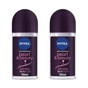 Nivea Pearl & Beauty Roll On 2 x 50 ml