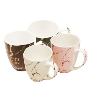 Mountain Ceramic Mug 4pcs Set 350 ml Assorted