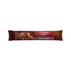 Canderel Milk Chocolate With Raisins And Almonds 27 g