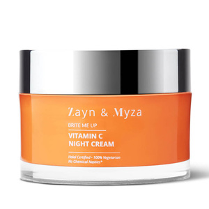 Zayn & Myza Vitamin C Night Cream, Brightening Moisturizing Face Cream, 50 g