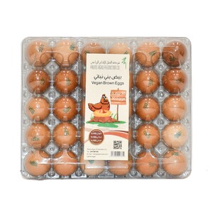 Palms Agro Vegan Brown Eggs Large 30pcs