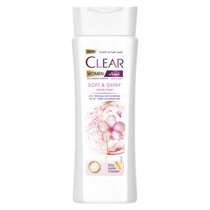 Clear 2in1 Soft & Shiny Shampoo & Conditioner For Women 200 ml