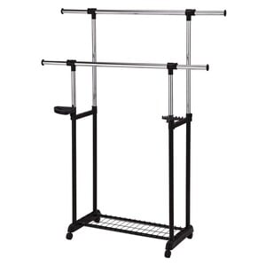 Maple Leaf Extendable Garment Rack Double 83488-02