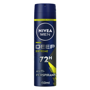 Nivea Deep Extreme MaxxTech Anti-Perspirant Spray For Men 150 ml