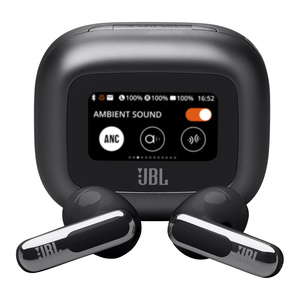 JBL LIVE FLEX 3 True Wireless Noise Cancelling Open-Stick Earbuds, Black