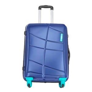 Safari Crypto 4Wheel Hard Trolley 65cm Blue