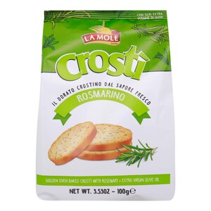 La Mole Crosti Rusk Rosmarino 100 g