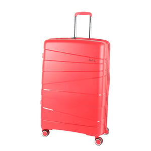 بيير كاردين زيورخ حقيبة سفر صلبة بـ4 عجلات 20 انش أحمر
