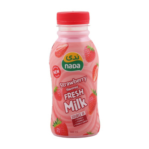 Nada Strawberry Flavored Fresh Milk 300 ml