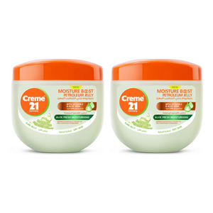 Creme 21 Petroleum Jelly with Vitamin E & Aloe Vera 2 x 300 ml