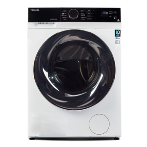 Toshiba Front Load Washer and Dryer, 12/8 Kkg, 1400 RPM, White, TWD-BJ130M4A(WK)