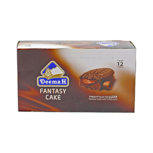 Deemah Fantasy Cake With Chocolate Value Pack 12 x 40 g