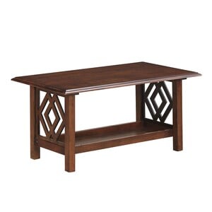 Maple Leaf Zari Coffee Table W90xD50xH45cm CT1232Walnut