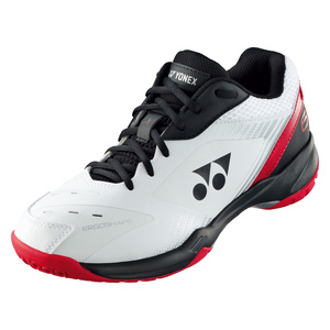 يونكس باور كوشن 65 X حذاء تنس للرجال، SHB65X3EX، أبيض/أحمر، مقاس 43