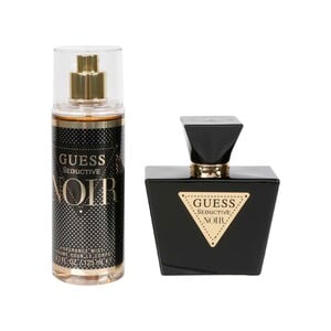 Guess Seductive Noir Set For Women,75 ml Eau De Toilette, 125 ml Body Mist