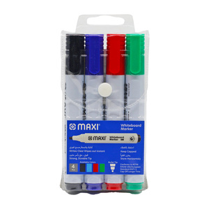 Maxi White Board Marker 4pcs