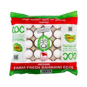 Bahrain Fresh Egg Medium 30 pcs