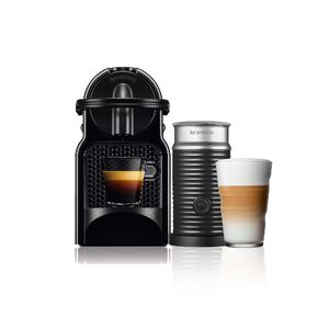Nespresso Coffee Machine with Aerocino Mug, 700 ml, Black, D40BU-BK