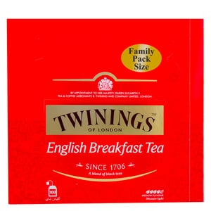 Twinings English Breakfast Tea Value Pack 100pcs