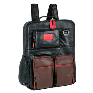 Cortigiani Leather Backpack 43cm Assorted